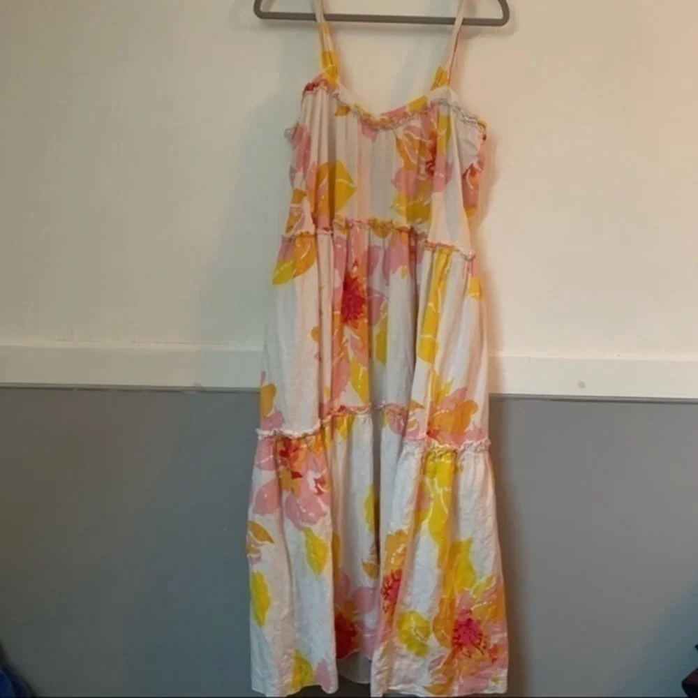 Free People Dress Midi Moonshine Floral